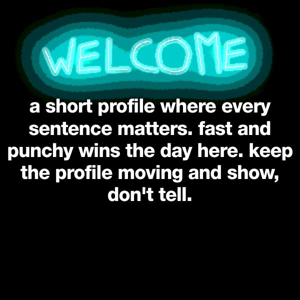 dating profile writer